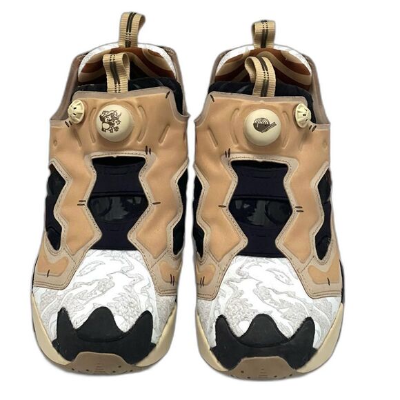 Reebok Kung Fu Panda Limited Edition Sneakers Men’s Sz 8 Beige Athletic Shoes - Picture 4 of 16